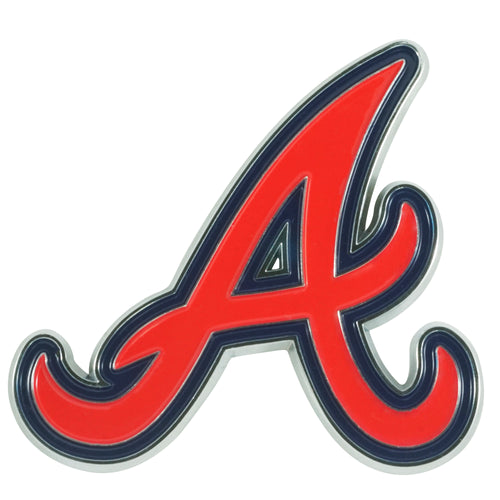 Atlanta Braves 3D Color Emblem - Team Auto Mats