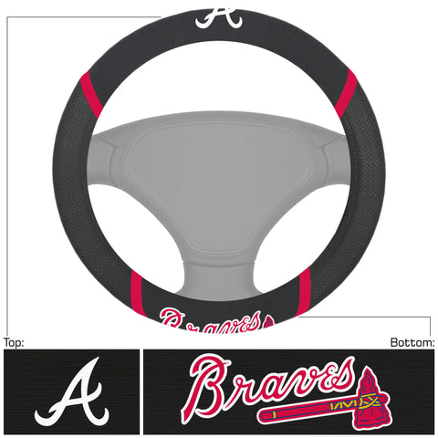 Atlanta Braves Steering Wheel Cover 15