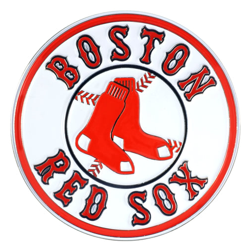 Boston Red Sox 3D Color Emblem - Team Auto Mats