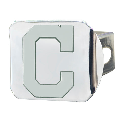Cleveland Indians Chrome Hitch Cover 3.4