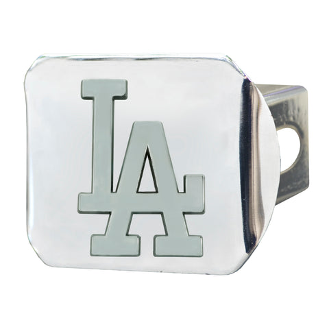 Los Angeles Dodgers Chrome Hitch Cover 3.4