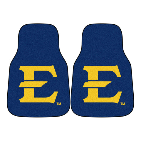 East Tennessee State Buccaneers 2-pc Carpet Car Mats