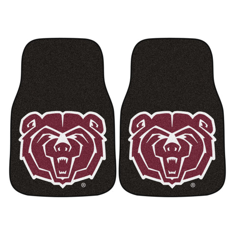 Missouri State Bears 2-pc Carpet Car Mats