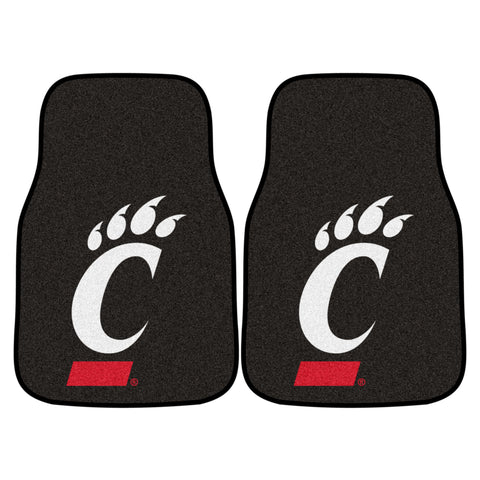 Cincinnati Bearcats 2-pc Carpet Car Mats