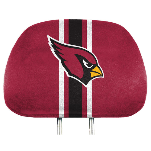 Arizona Cardinals Two-Pack Printed Headrest Covers - Team Auto Mats