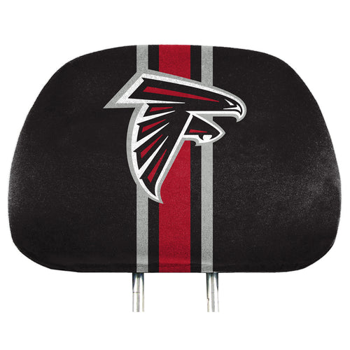Atlanta Falcons Two-Pack Printed Headrest Covers - Team Auto Mats