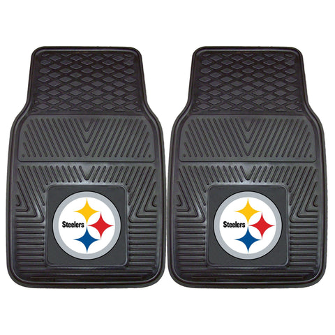 NFL - Pittsburgh Steelers 2-pc Front Vinyl Car Mats