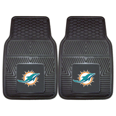 NFL - Miami Dolphins 2-pc Front Vinyl Car Mats
