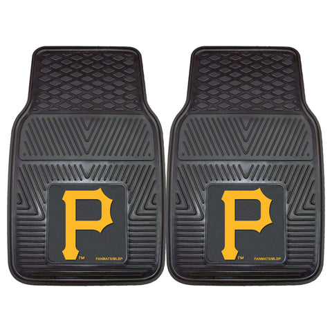 MLB - Pittsburgh Pirates 2-pc Front Front Vinyl Car Mats