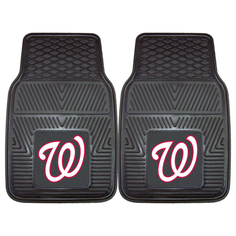 MLB - Washington Nationals 2-pc Front Front Vinyl Car Mats