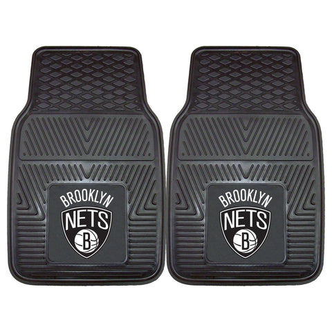 NBA - Brooklyn Nets 2-pc Front Front Vinyl Car Mats