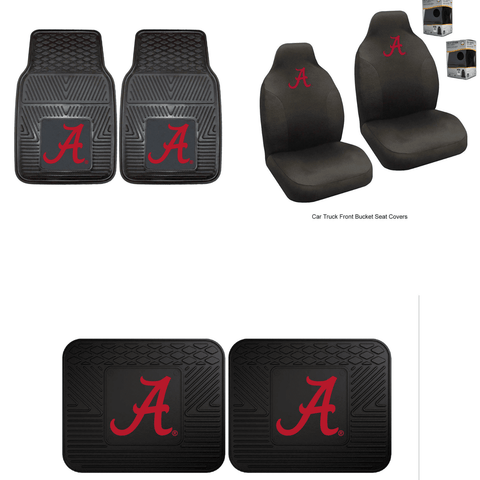 Alabama Crimson Tide Car Accessories, Car Mats & Seat Covers