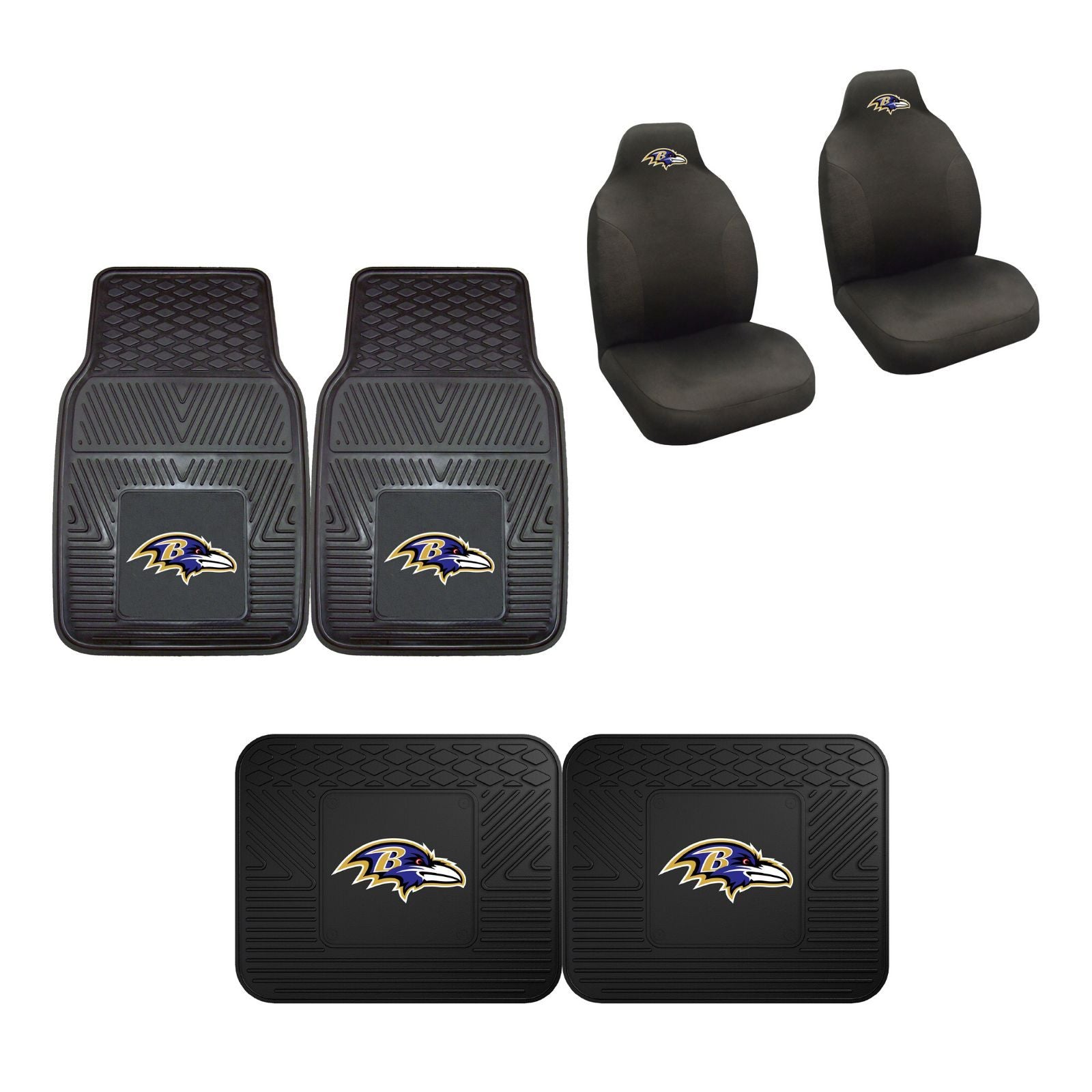 Baltimore Ravens Car Accessories, Car Mats & Seat Covers