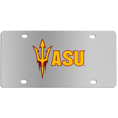 Arizona St. Sun Devils Steel License Plate Wall Plaque