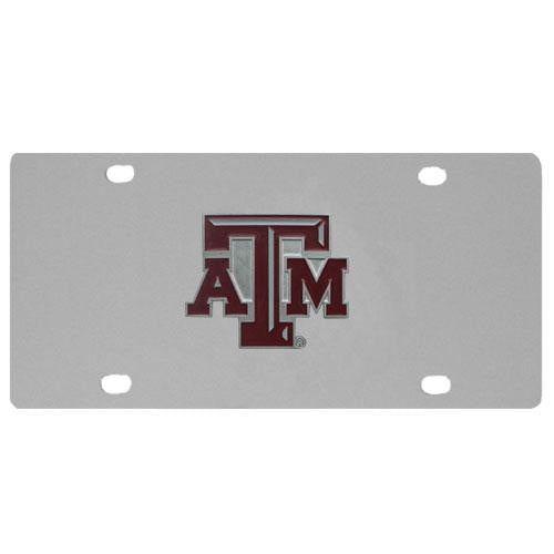 Texas A & M Aggies Steel License Plate