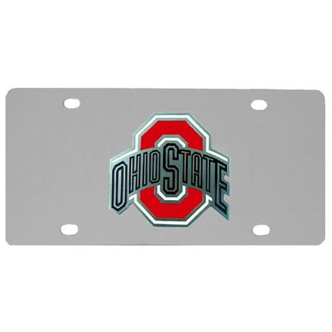 Ohio St. Buckeyes Steel License Plate