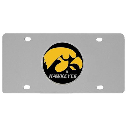 Iowa Hawkeyes Steel License Plate