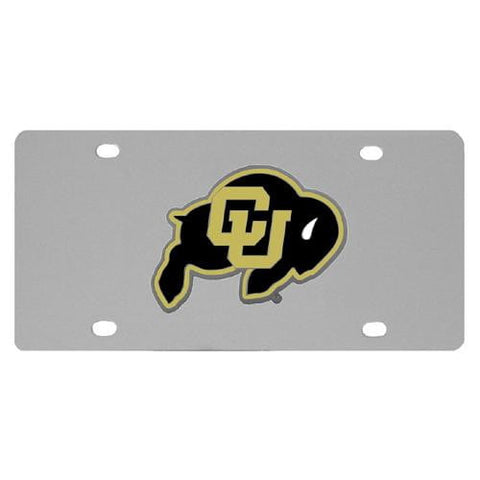 Colorado Buffaloes Steel License Plate
