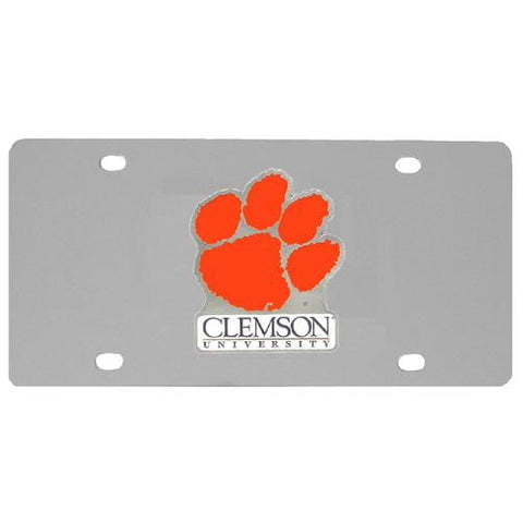 Clemson Tigers Steel License Plate