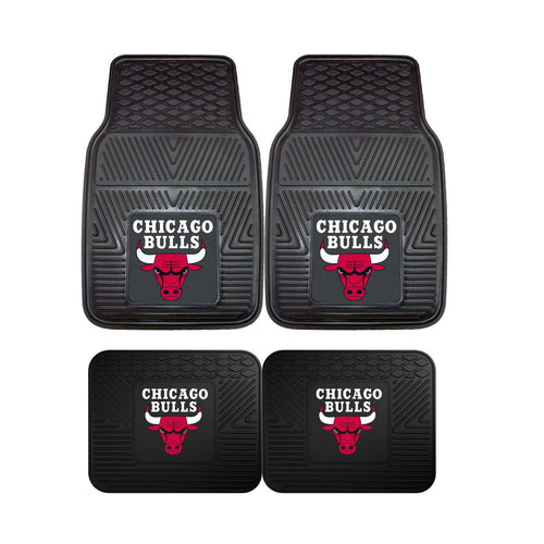 Chicago Bulls NBA 4pc Car Mats - Team Auto Mats