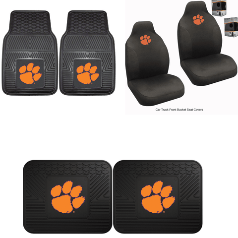 Clemson Tigers Car Accessories, Car Mats & Seat Covers
