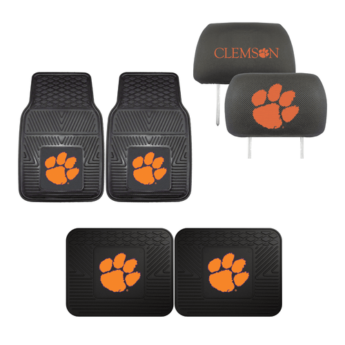 Clemson Tigers Embossed License Plate Frame - Team Auto Mats