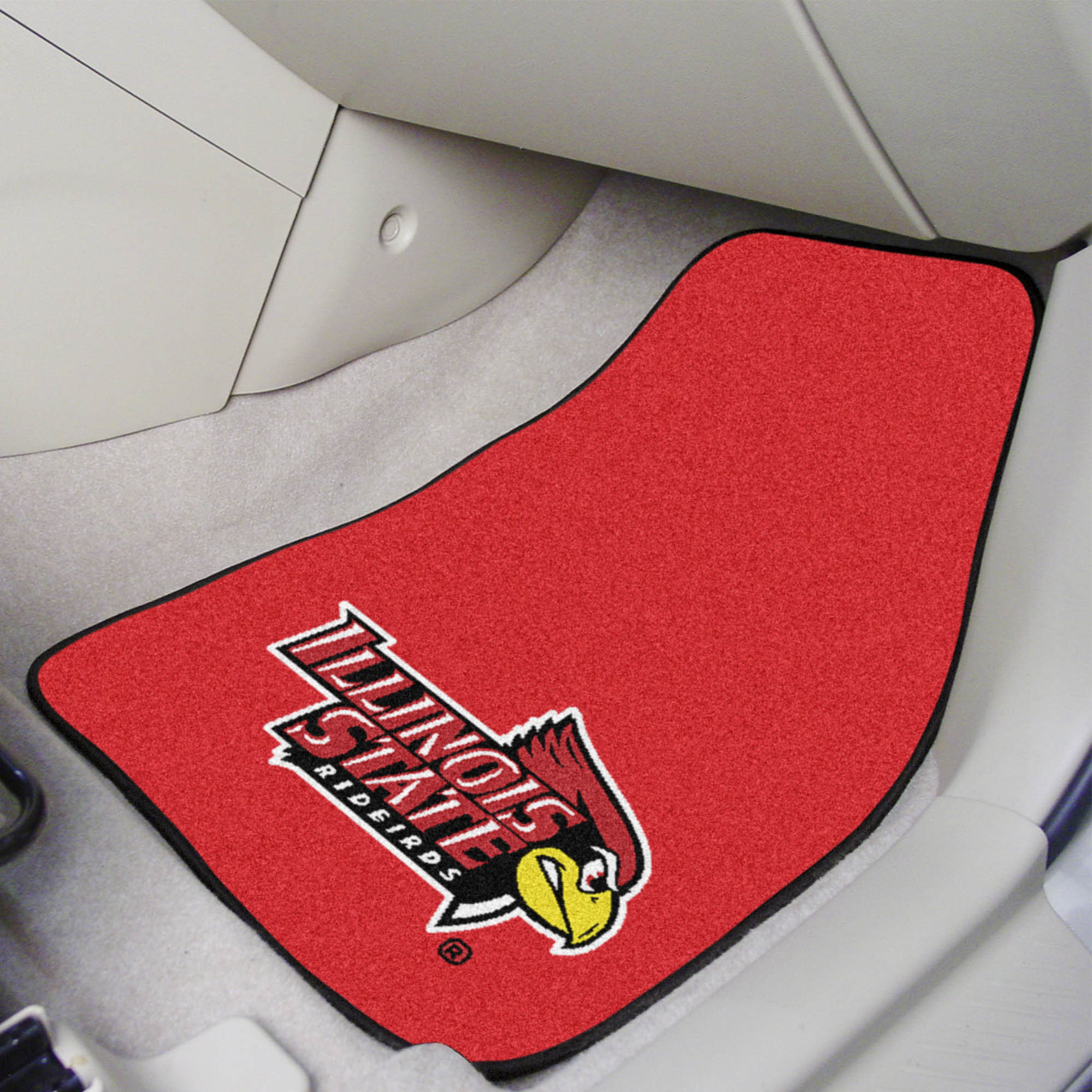 Illinois State Redbirds 2-pc Carpet Car Mats
