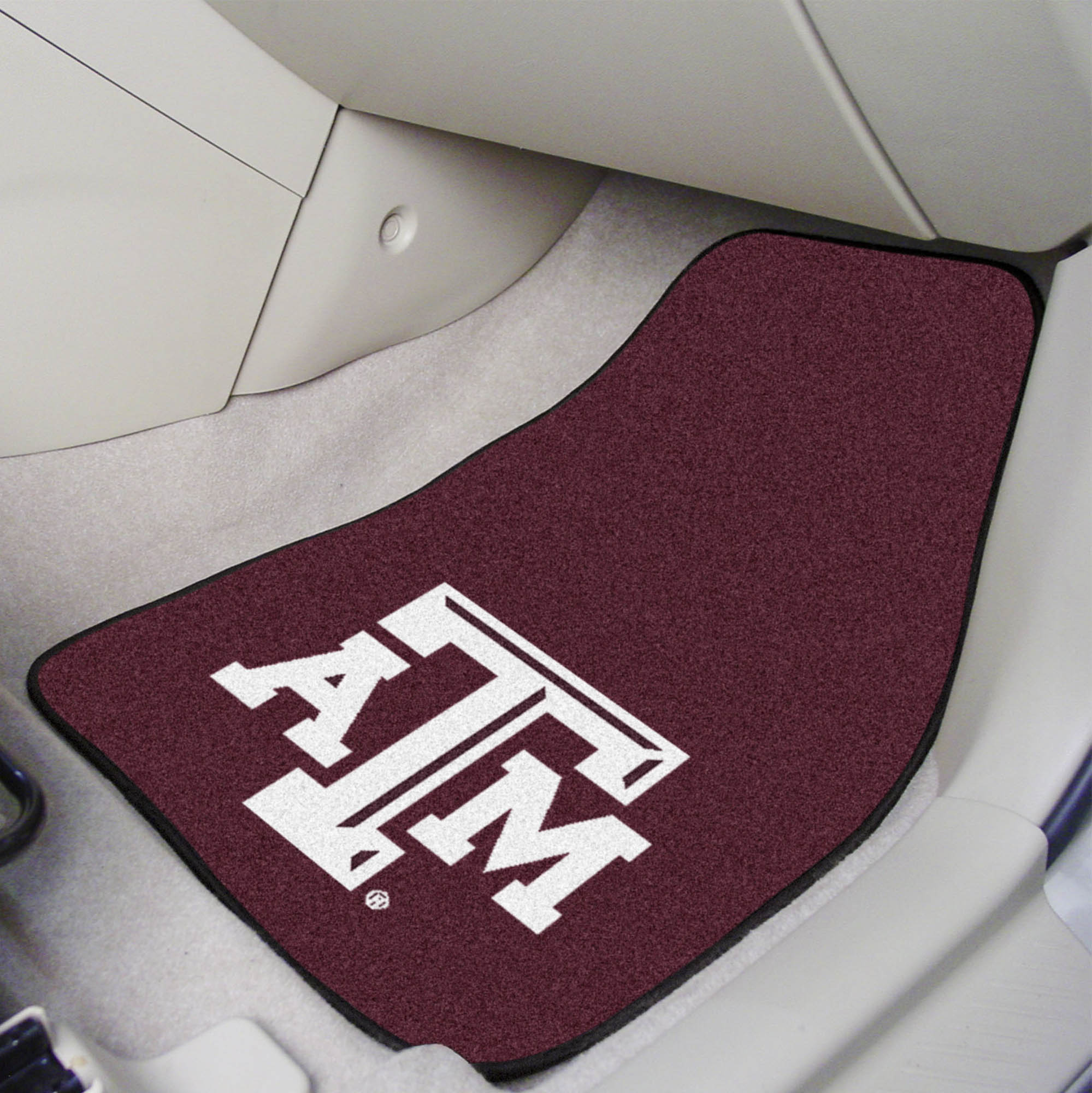 Texas A&M Aggies 2-pc Carpet Car Mats