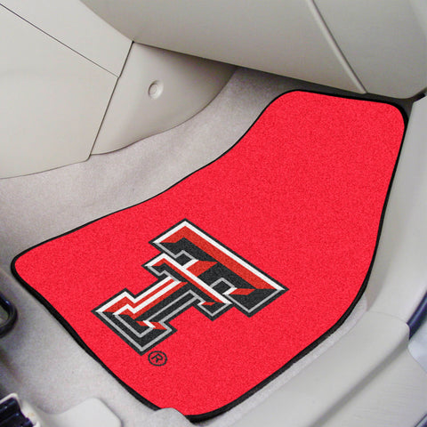 Texas Tech Red Raiders 2-pc Carpet Car Mats