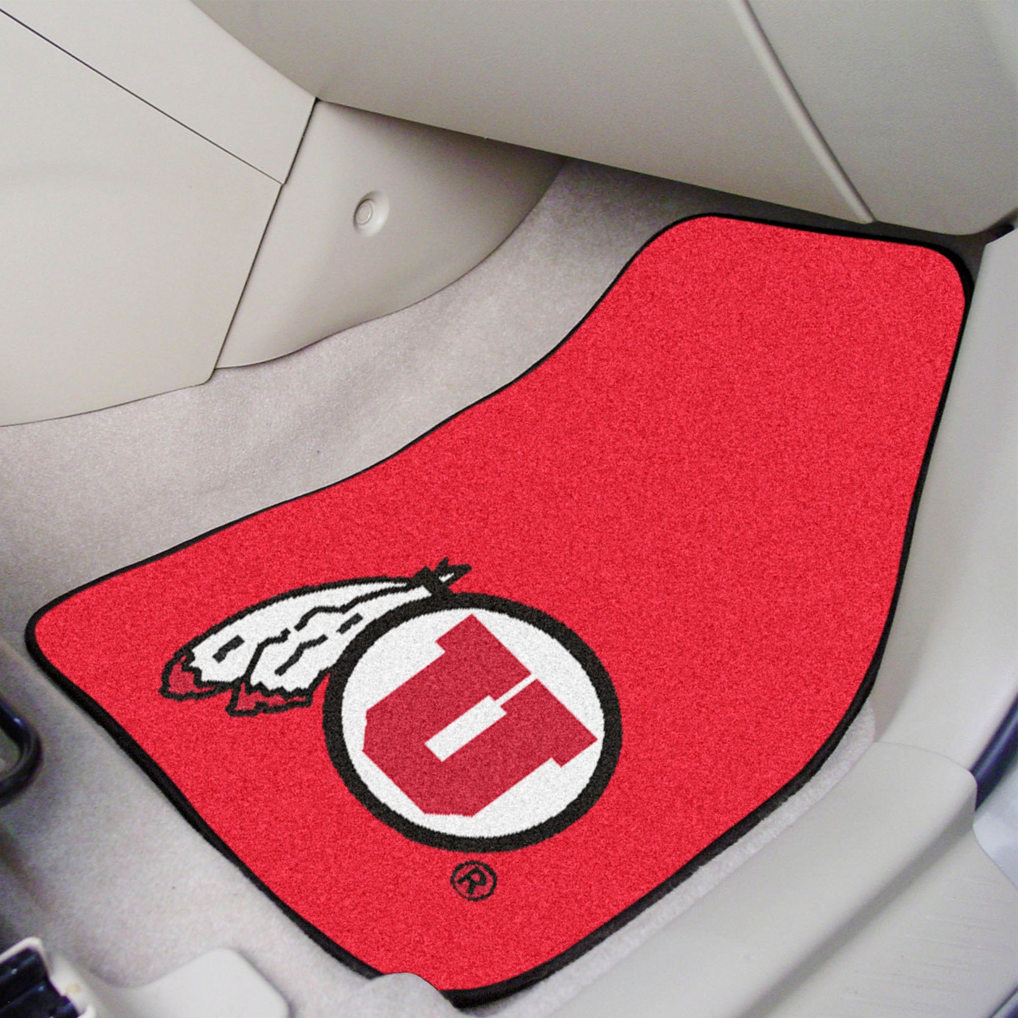 Utah Utes 2-pc Carpet Car Mats