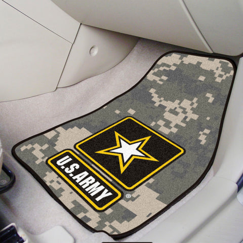 U.S. Army 2-pc Carpet Car Mats - 