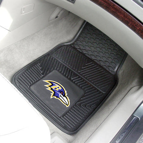 NFL - Baltimore Ravens 2-pc Front Vinyl Car Mats