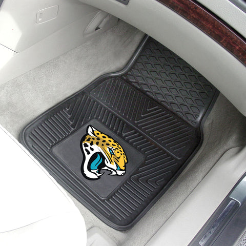 NFL - Jacksonville Jaguars 2-pc Front Vinyl Car Mats