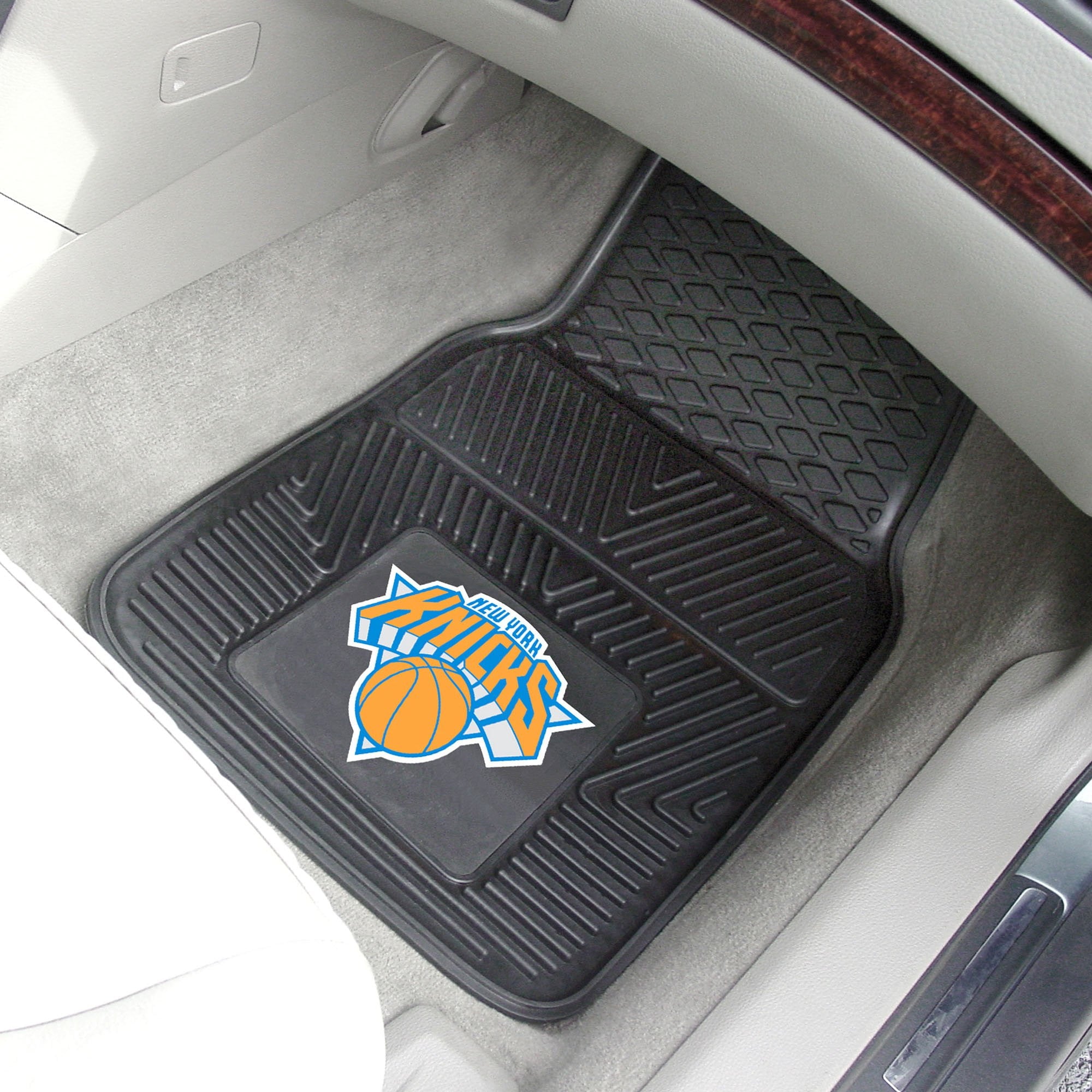 NBA - New York Knicks 2-pc Front Front Vinyl Car Mats