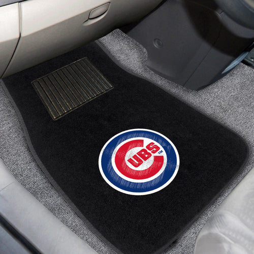 Chicago Cubs 2-pc Embroidered Car Mat Set 17