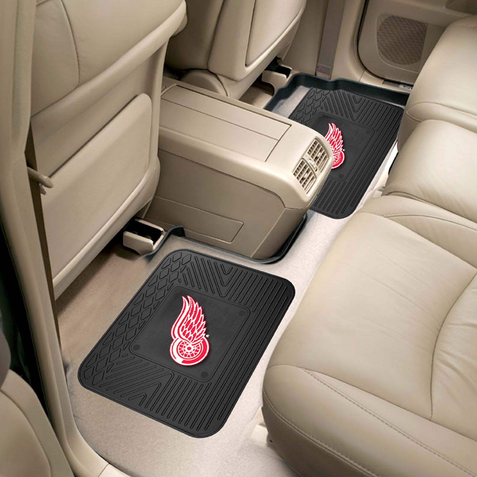 NHL - Detroit Red Wings 2 Utility Car Mats
