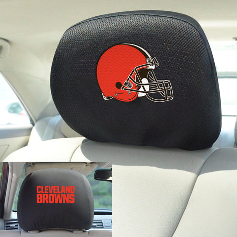 NFL - Cleveland Browns  Set of 2 Head Rest Covers 10