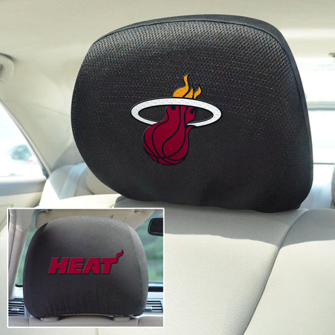 NBA - Miami Heat Set of Set of 2 Headrest Covers