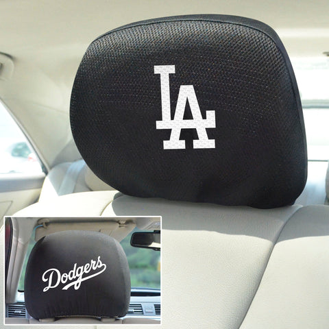 MLB - Los Angeles Dodgers Set of 2 Head Rest Covers 10