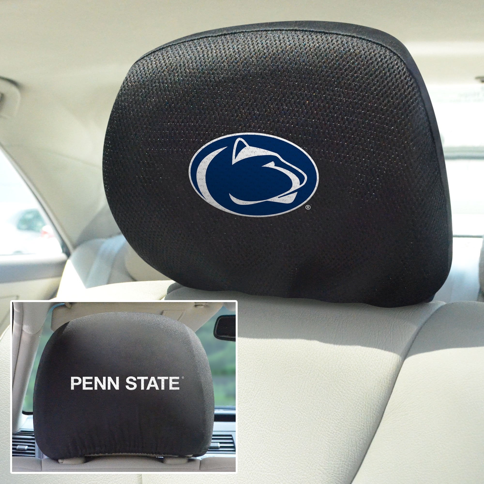 Penn State Nittany Lions Set of 2 Headrest Covers