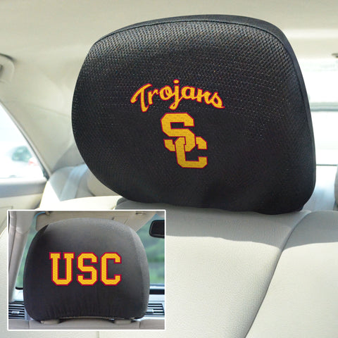 University of Southern California Set of 2 Headrest Covers