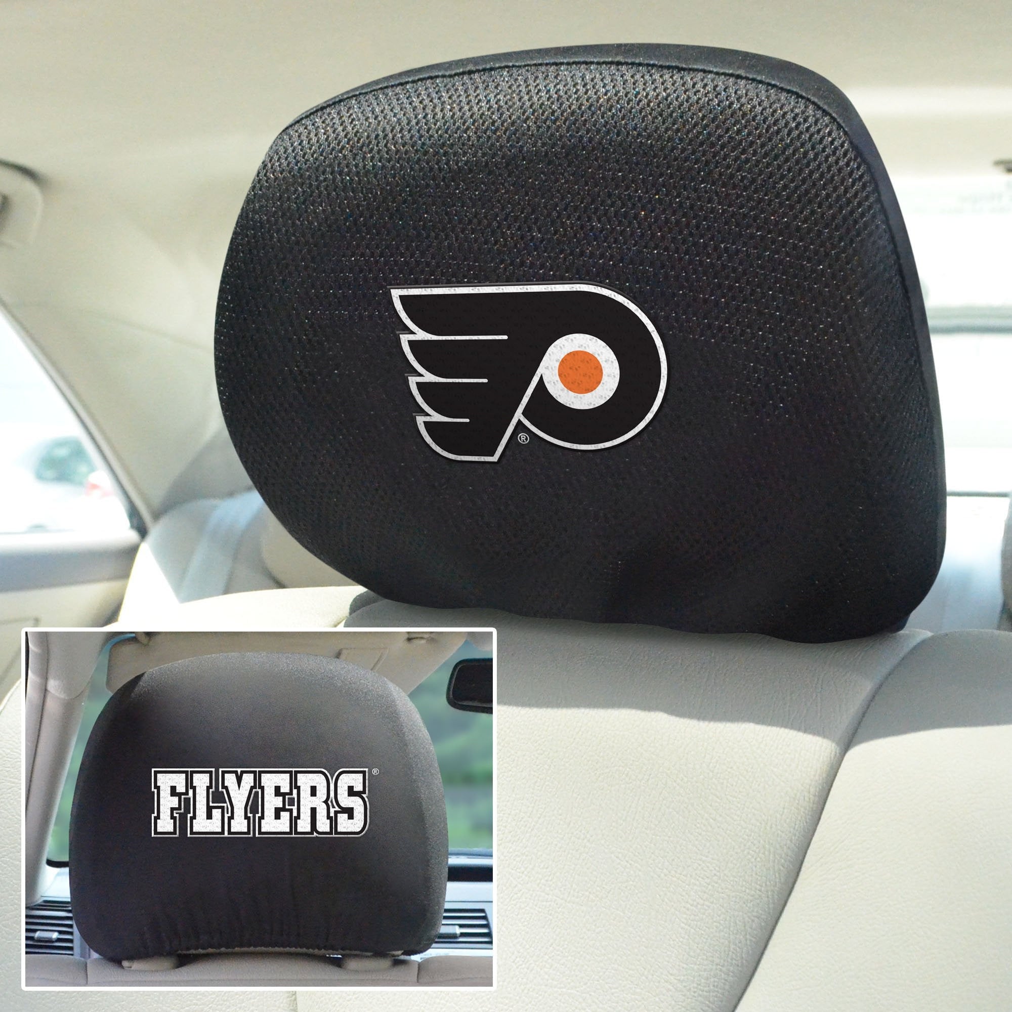 NHL - Philadelphia Flyers Set of Set of 2 Headrest Covers