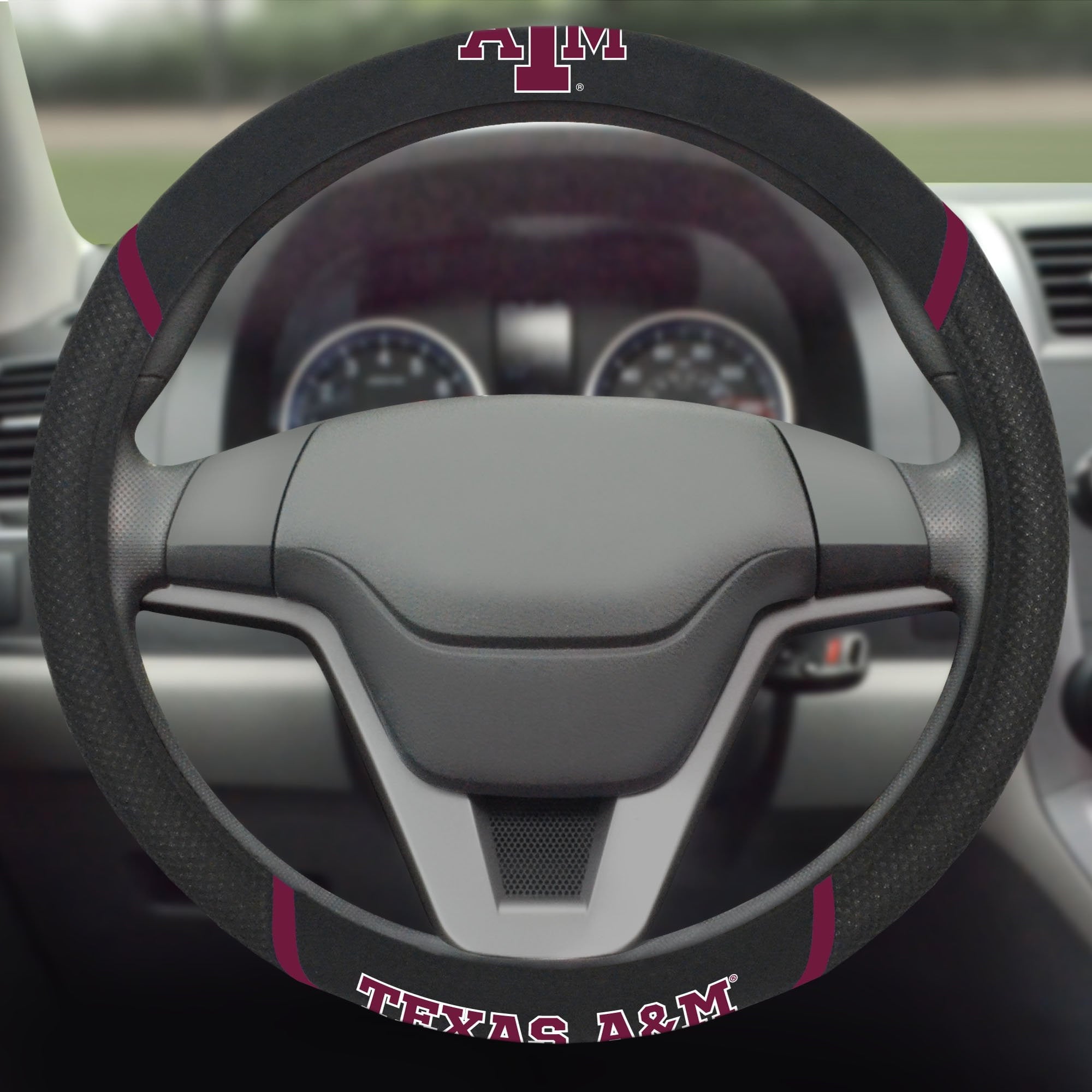 Texas A&M Steering Wheel Cover 15