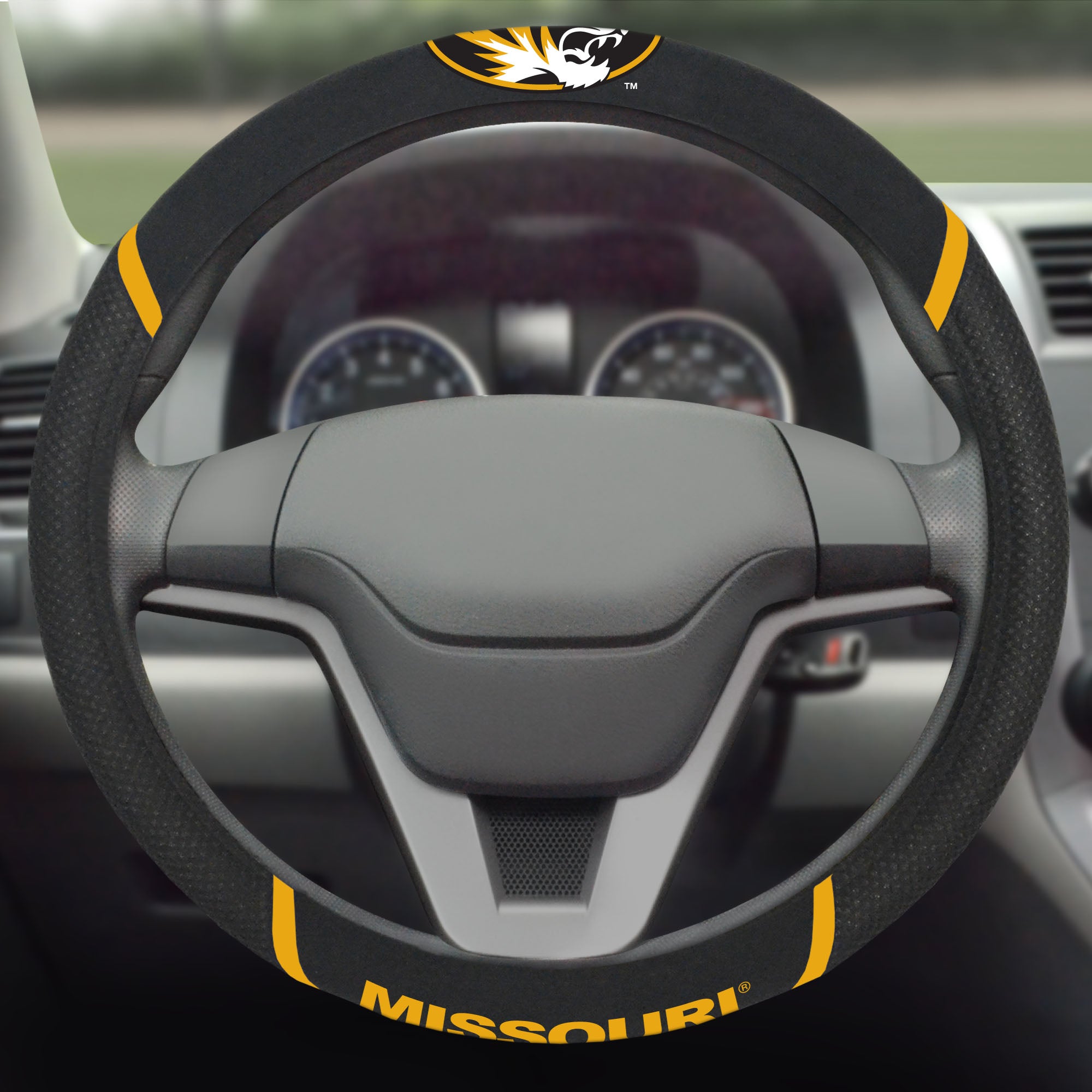University of Missouri Steering Wheel Cover 15