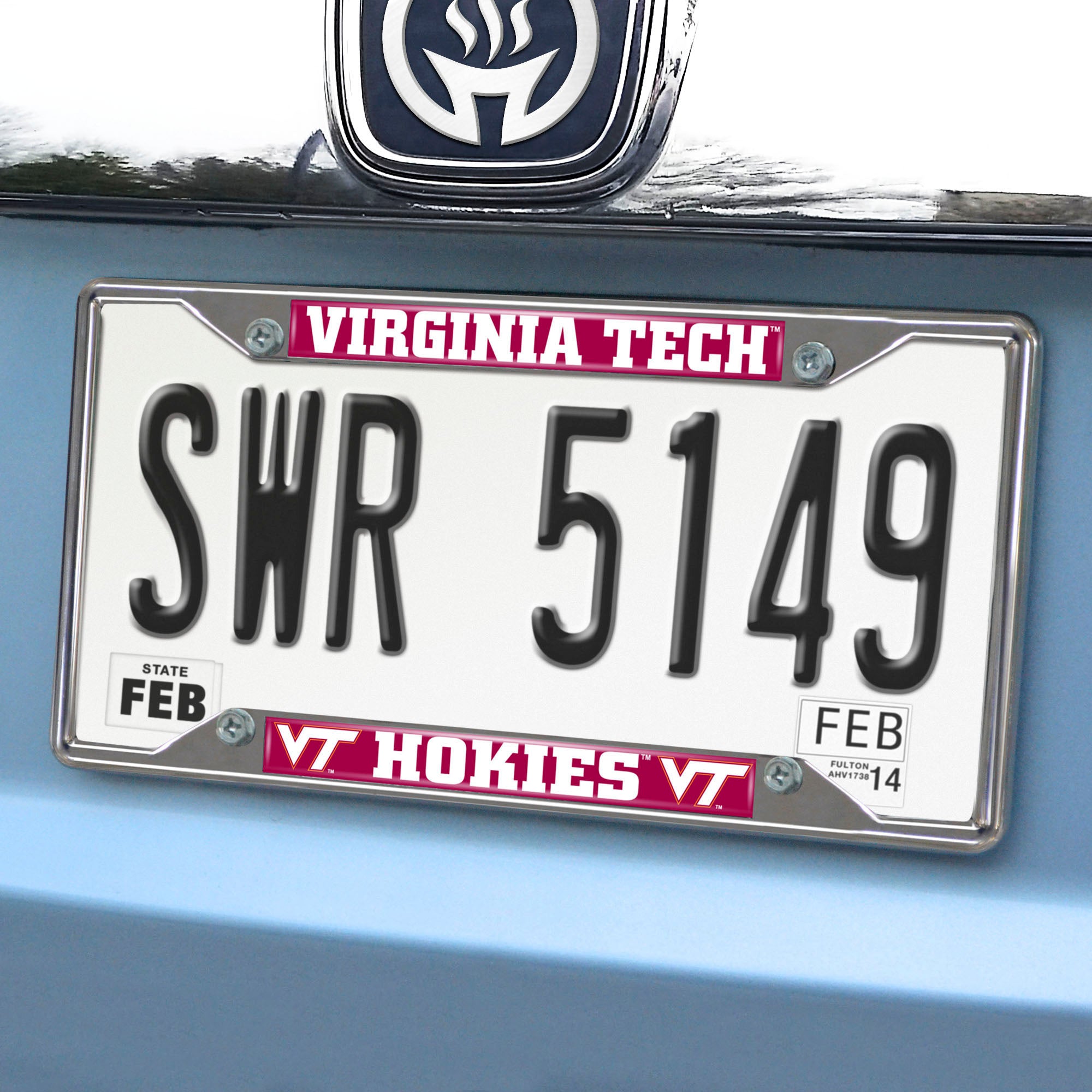 Virginia Tech  License Plate Frame