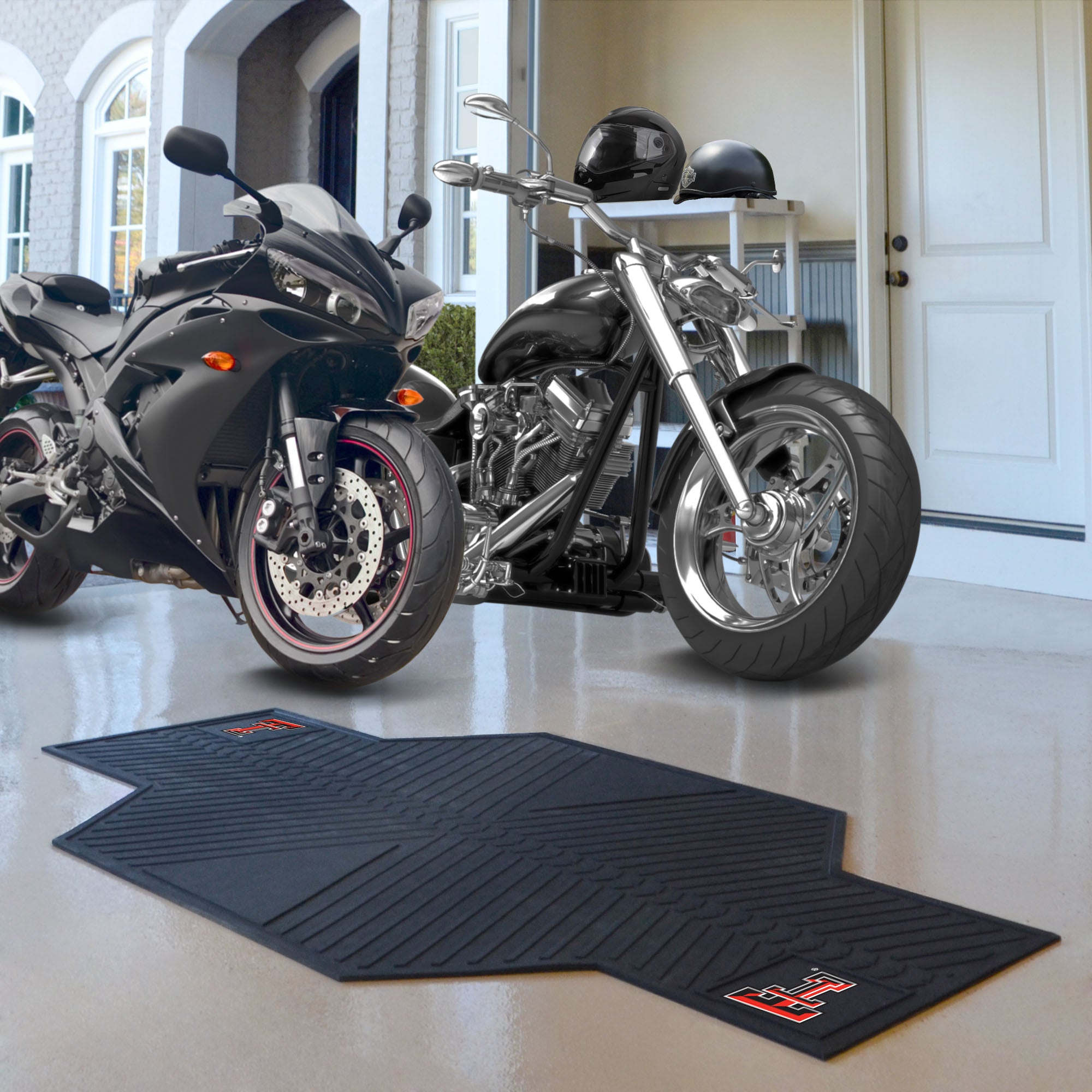 Texas Tech Red Raiders Motorcycle Mat