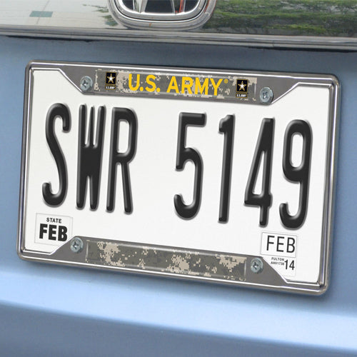 U.S. Army  License Plate Frame & Accessories - Team Auto Mats