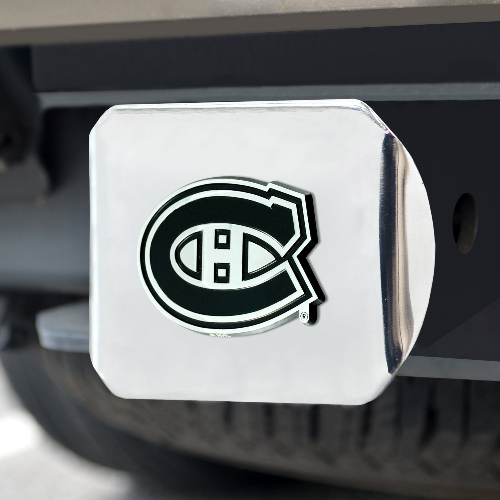 Montreal Canadiens Chrome Hitch Cover 3.4