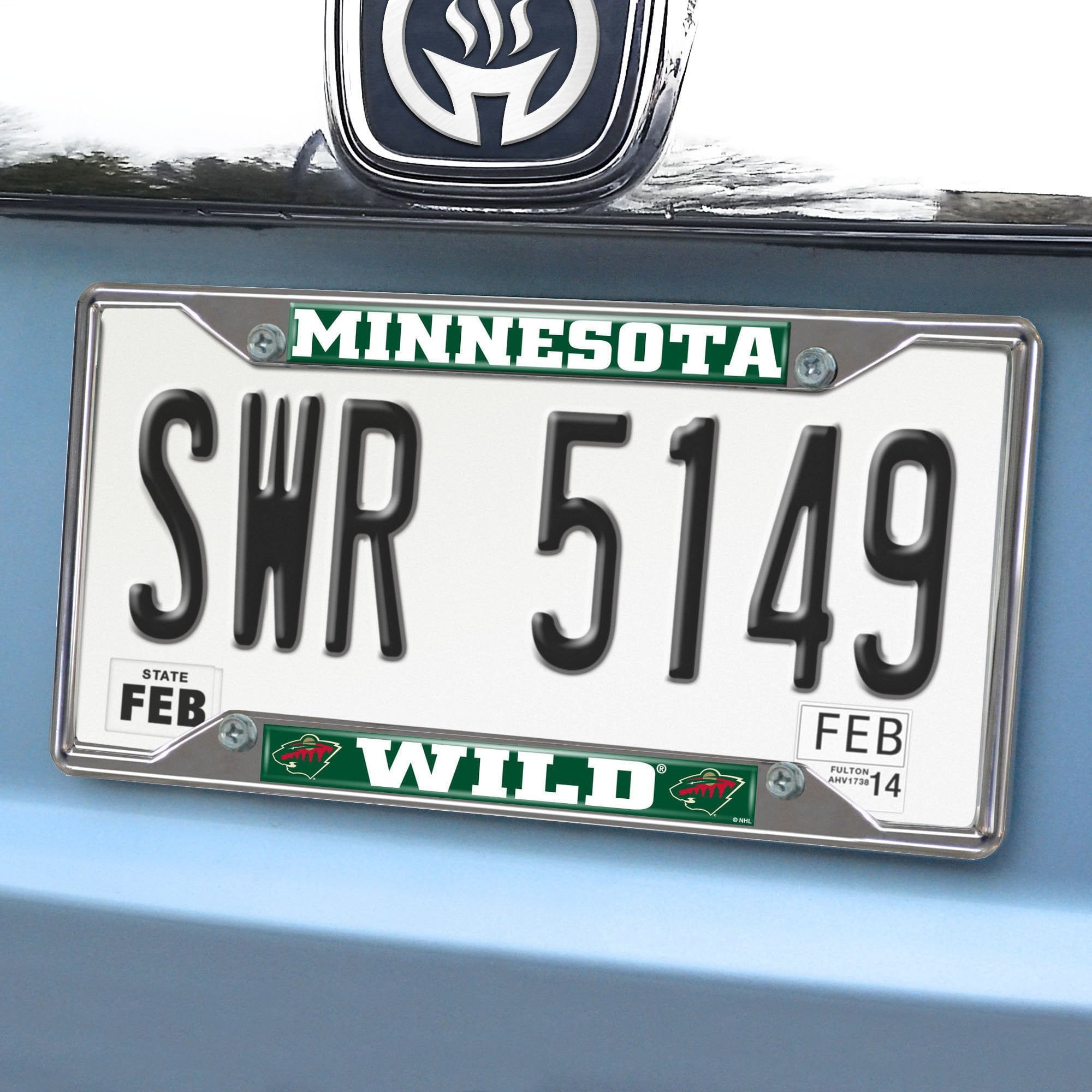 NHL - Minnesota Wild License Plate Frame & Accessories