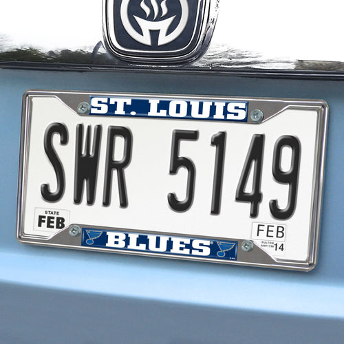 NHL - St. Louis Blues  License Plate Frame & Accessories - Team Auto Mats